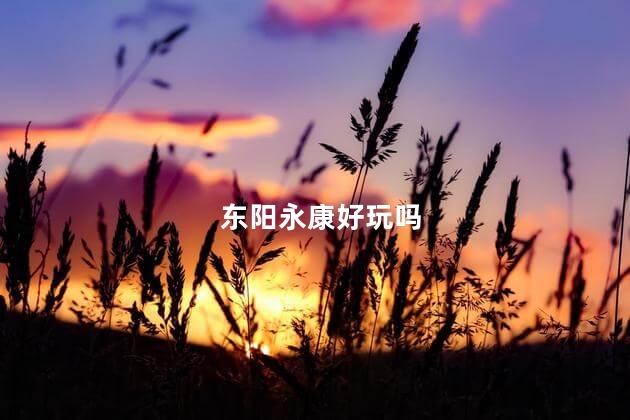 东阳永康好玩吗