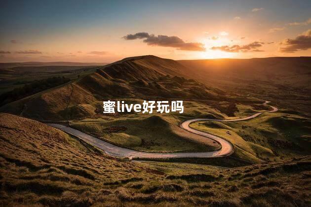 蜜live好玩吗