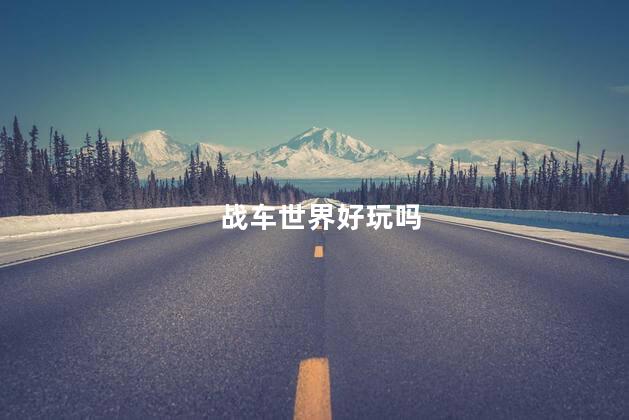 战车世界好玩吗