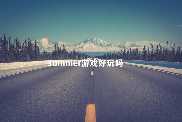 summer游戏好玩吗